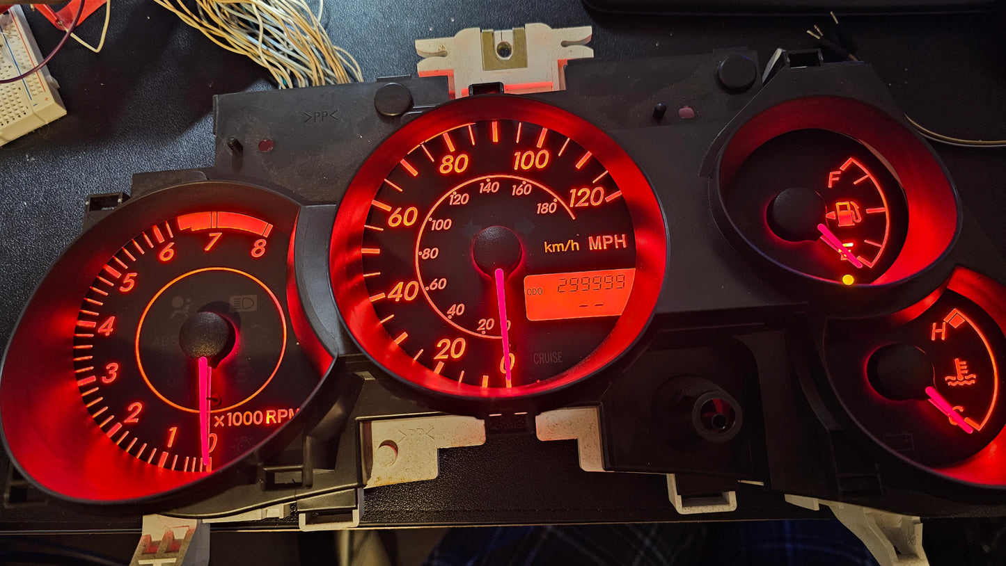 Toyota matrix 03-08 odometer repair 299,999 miles